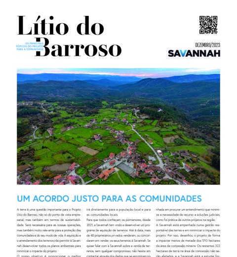 Jornal Lítio do Barroso para a Comunidade - Dezembro de 2023 thumbnail image